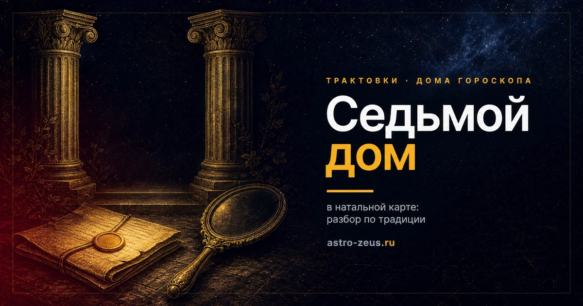 Две колонны, свиток с печатью и ручное зеркало между ними