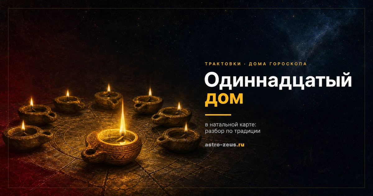 Круг горящих масляных светильников на каменных плитах